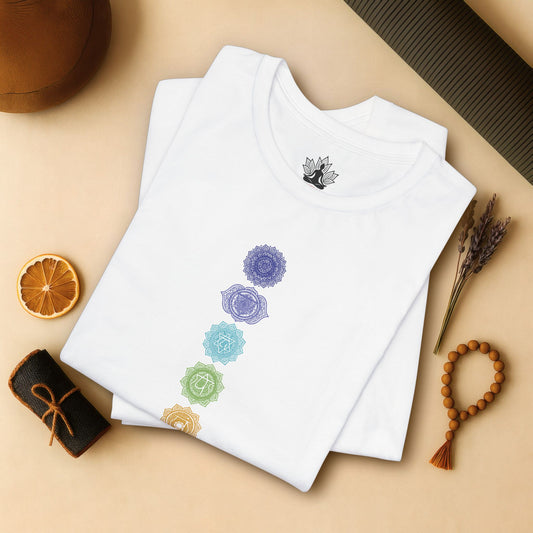 Chakra Alignment – Vertical Energy Tee