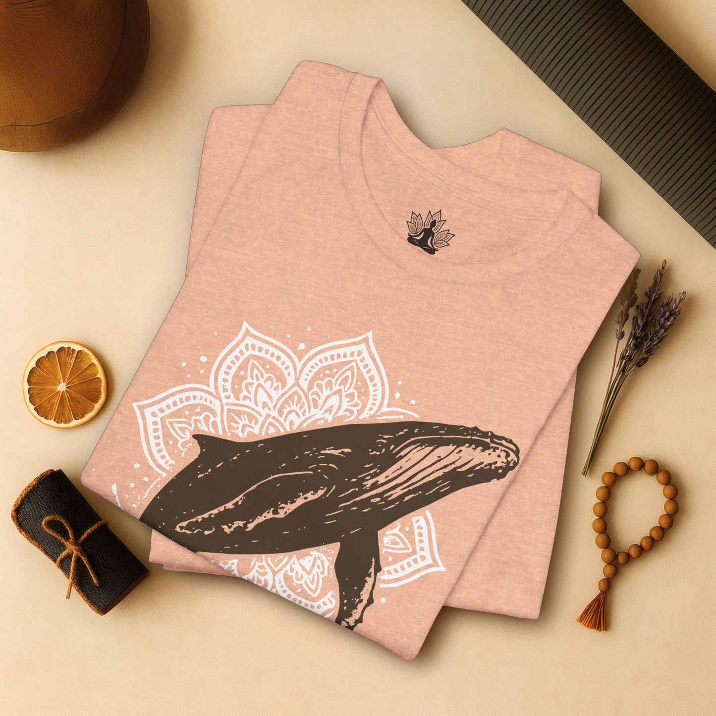 An Ocean Spirit – Humpback Whale Mandala Tee