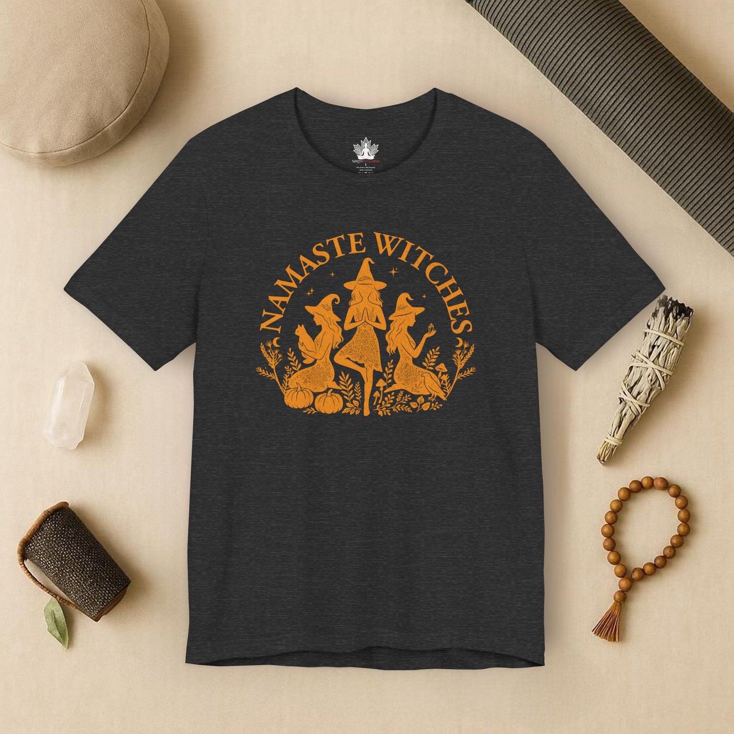 Namaste Witches - Halloween Yoga Tee