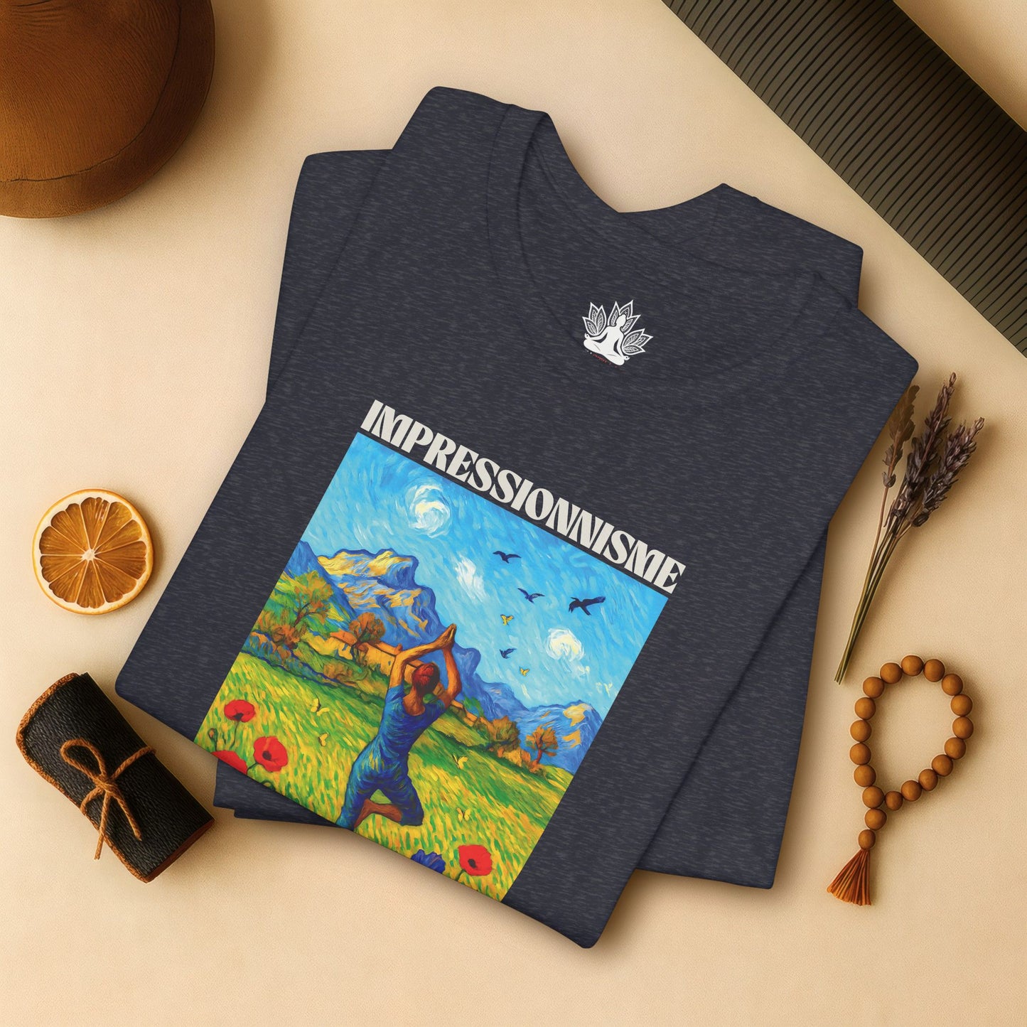 Yoga Warrior – Van Gogh Inspired Tee