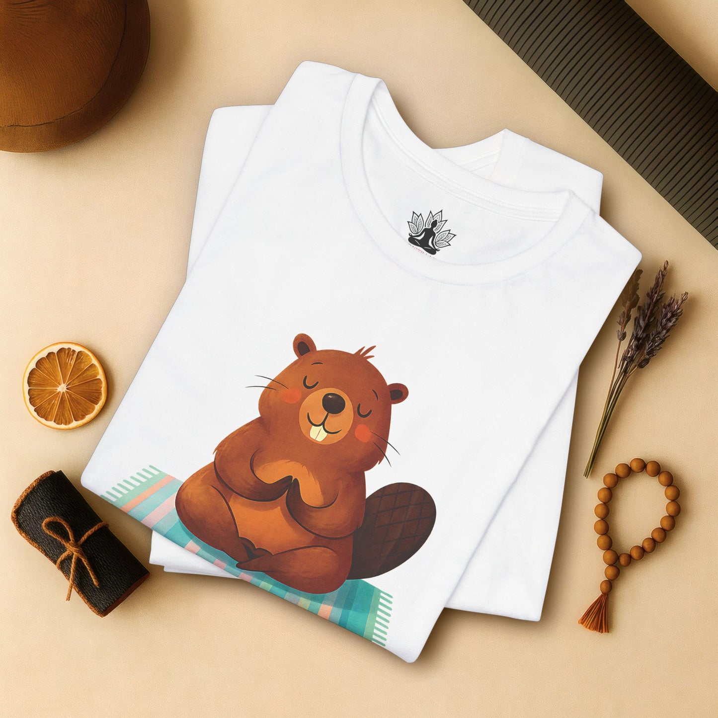 Namaste Beaver – Cute Yoga Tee