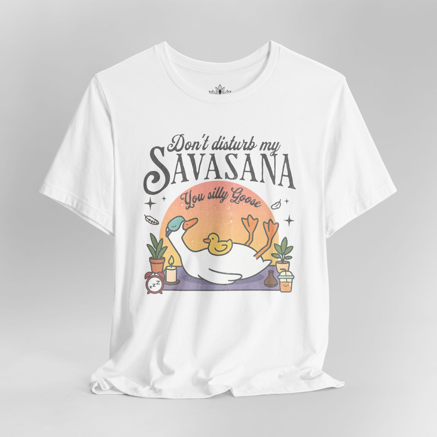 Silly Goose Savasana – Funny Yoga Tee