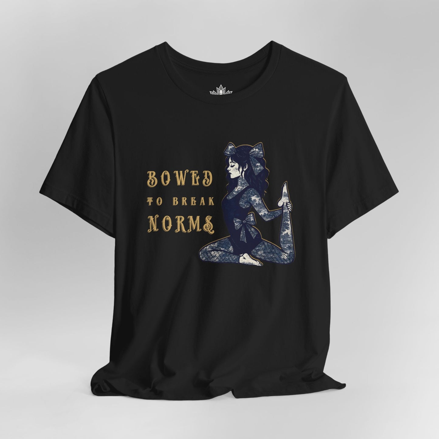 Bowed to Break Norms – Dark Coquette Tee
