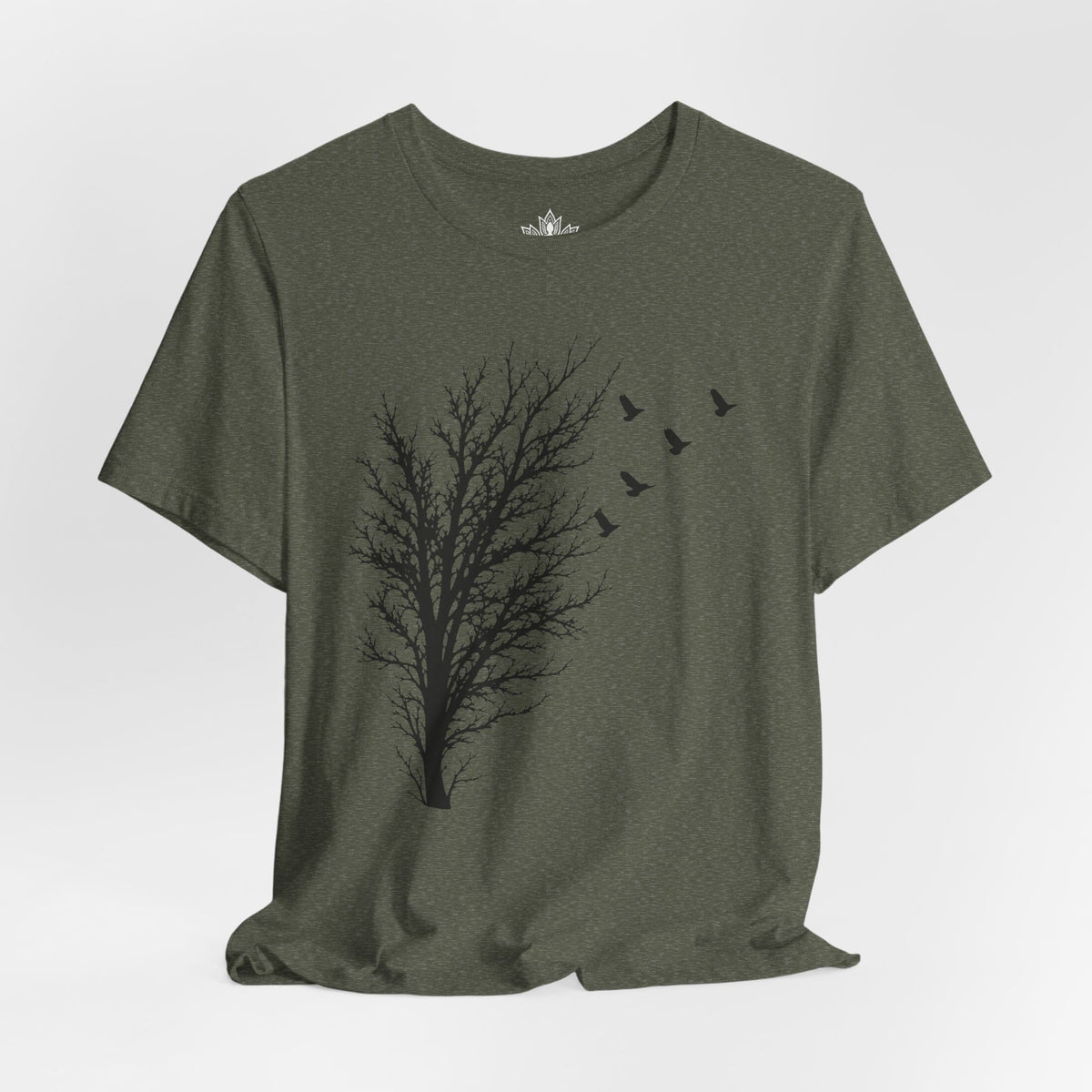 Printify T-Shirt Where the Crows Take Flight Tee Where the Crows Take Flight Tee
