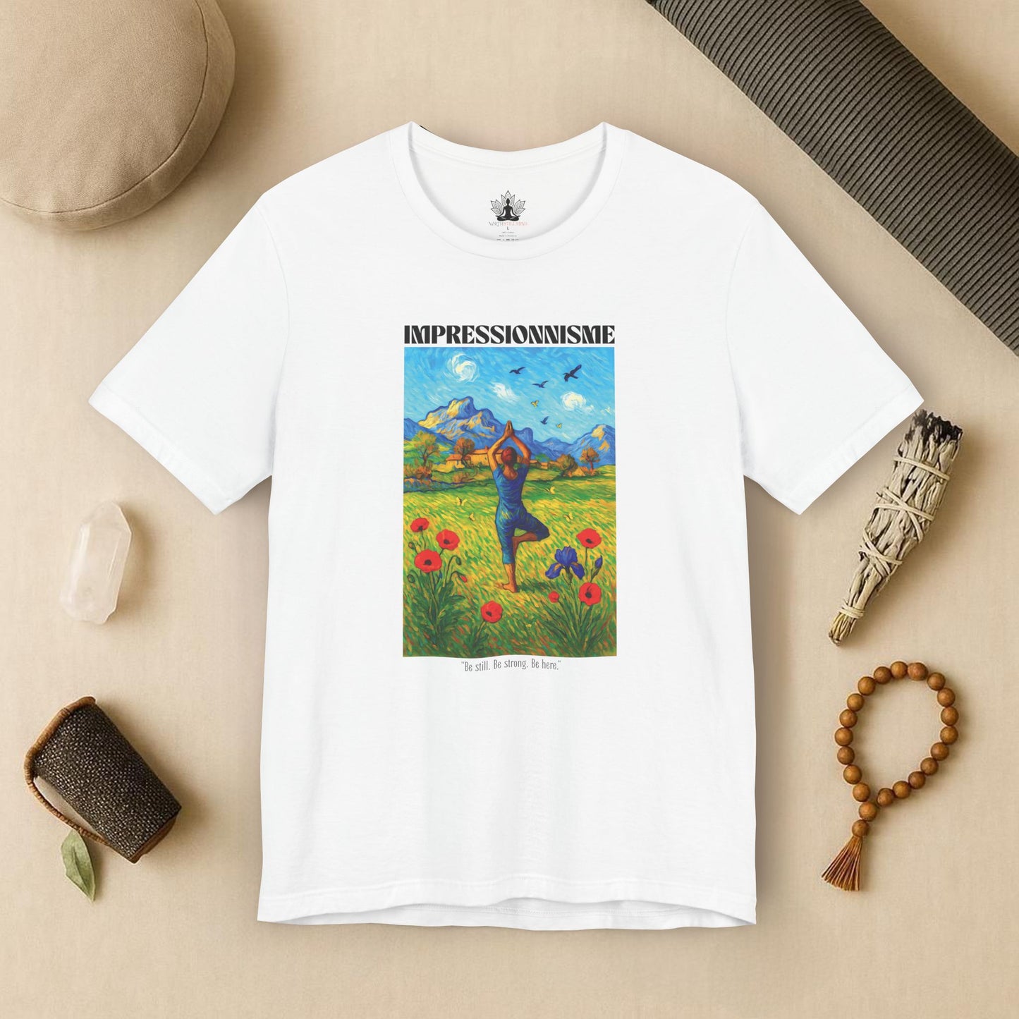 Yoga Warrior – Van Gogh Inspired Tee
