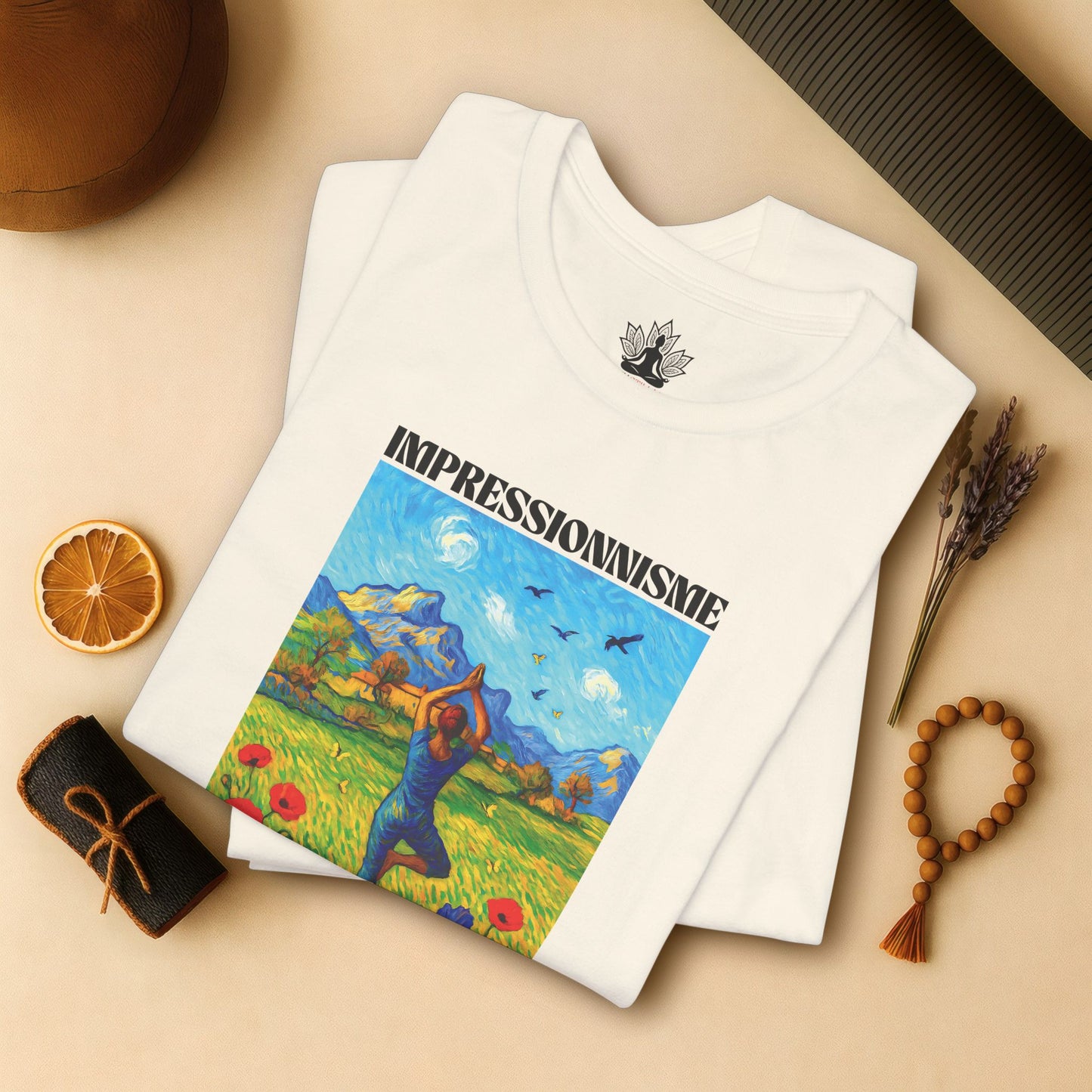 Yoga Warrior – Van Gogh Inspired Tee