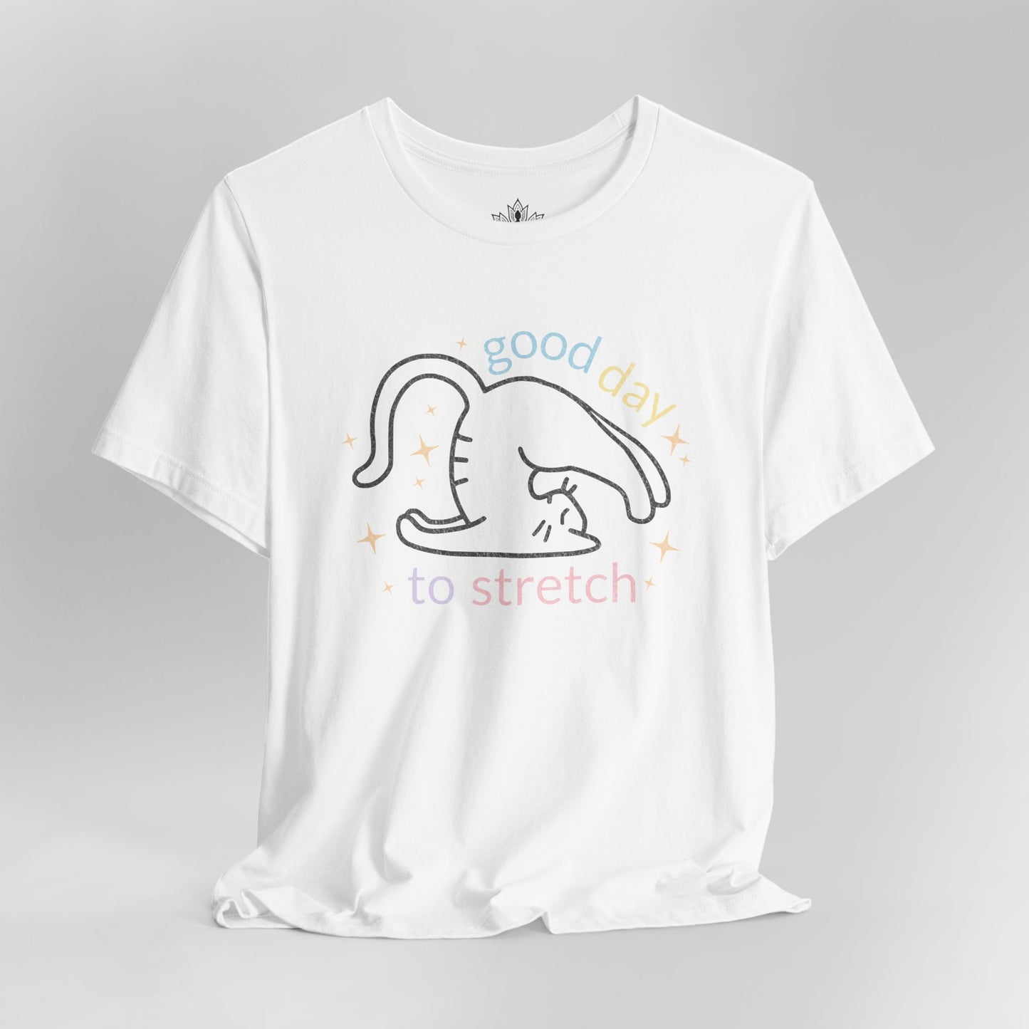 Cat Yoga “Good Day to Stretch” Tee