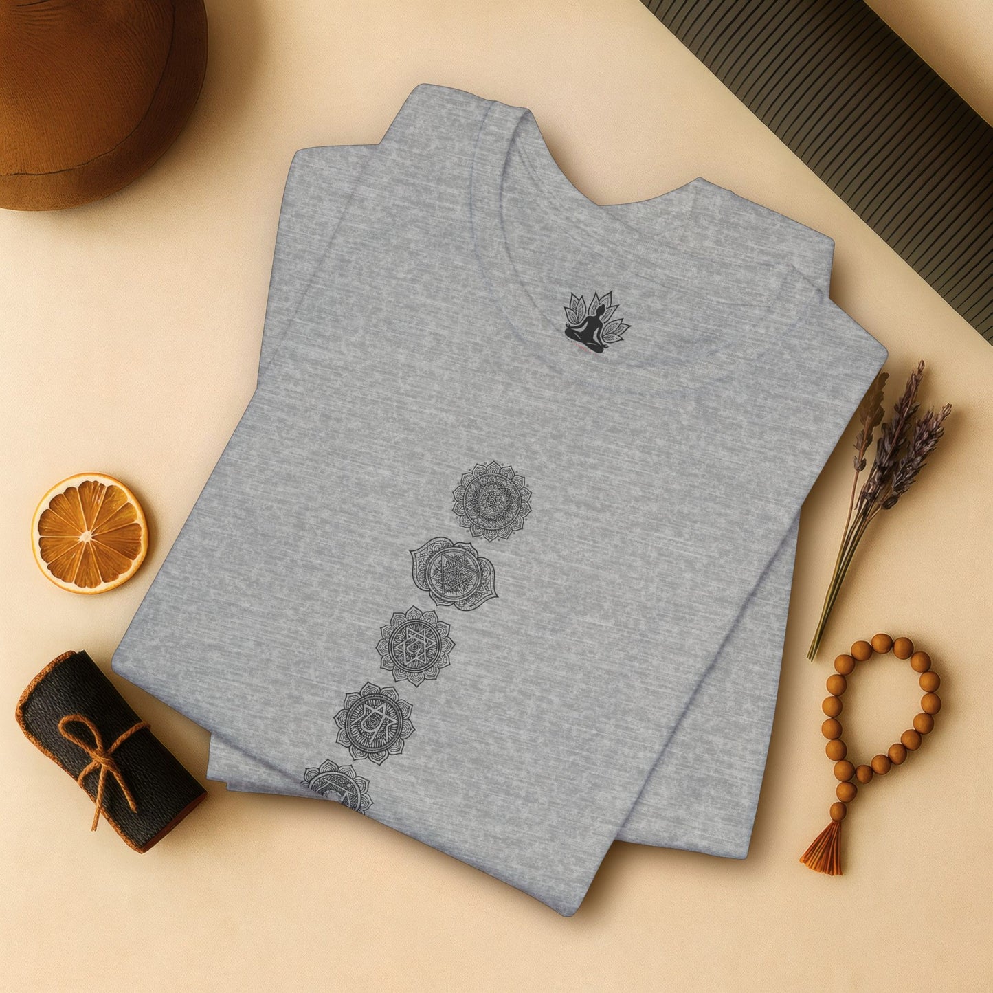 Chakra Alignment – Vertical Energy Tee