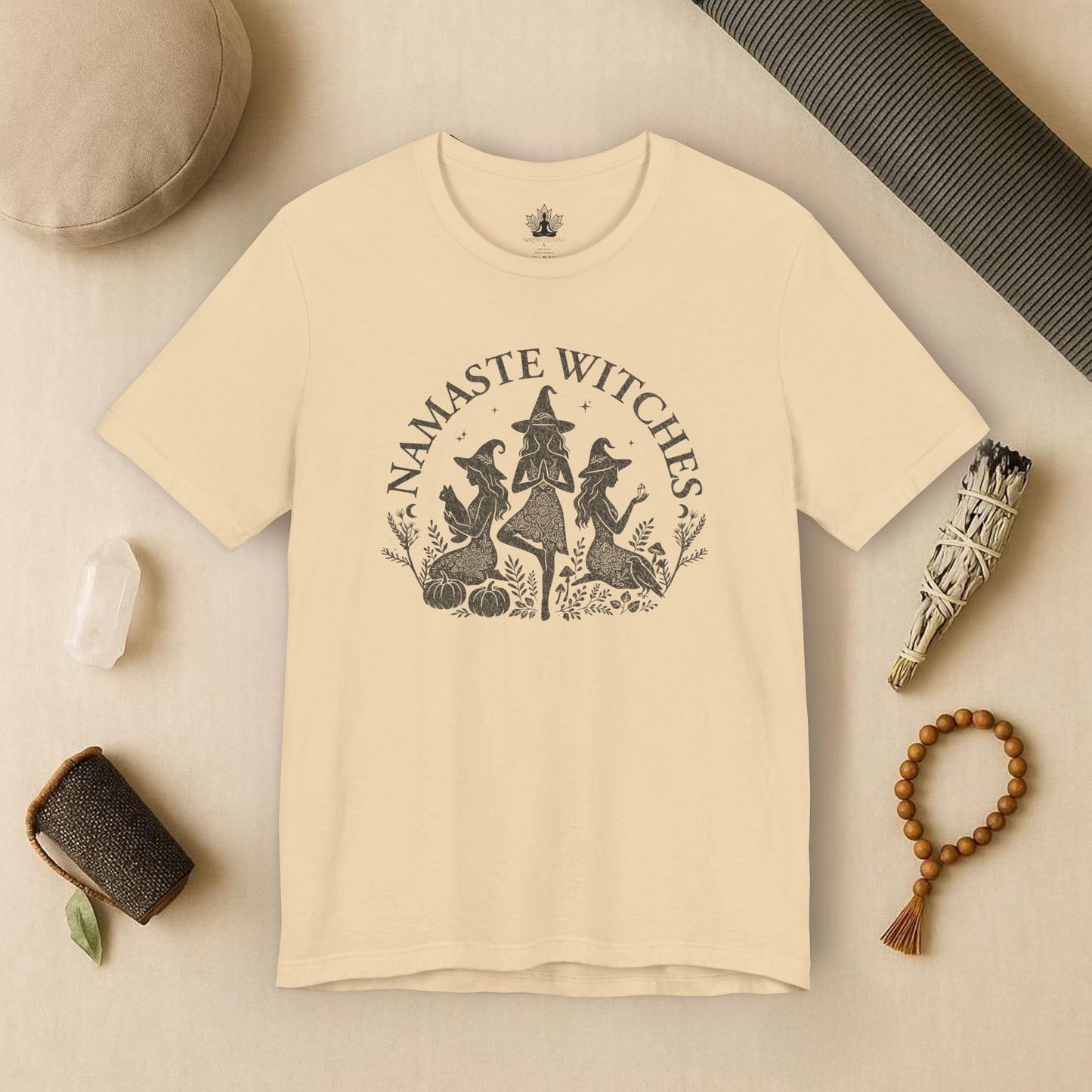 Namaste Witches - Halloween Yoga Tee