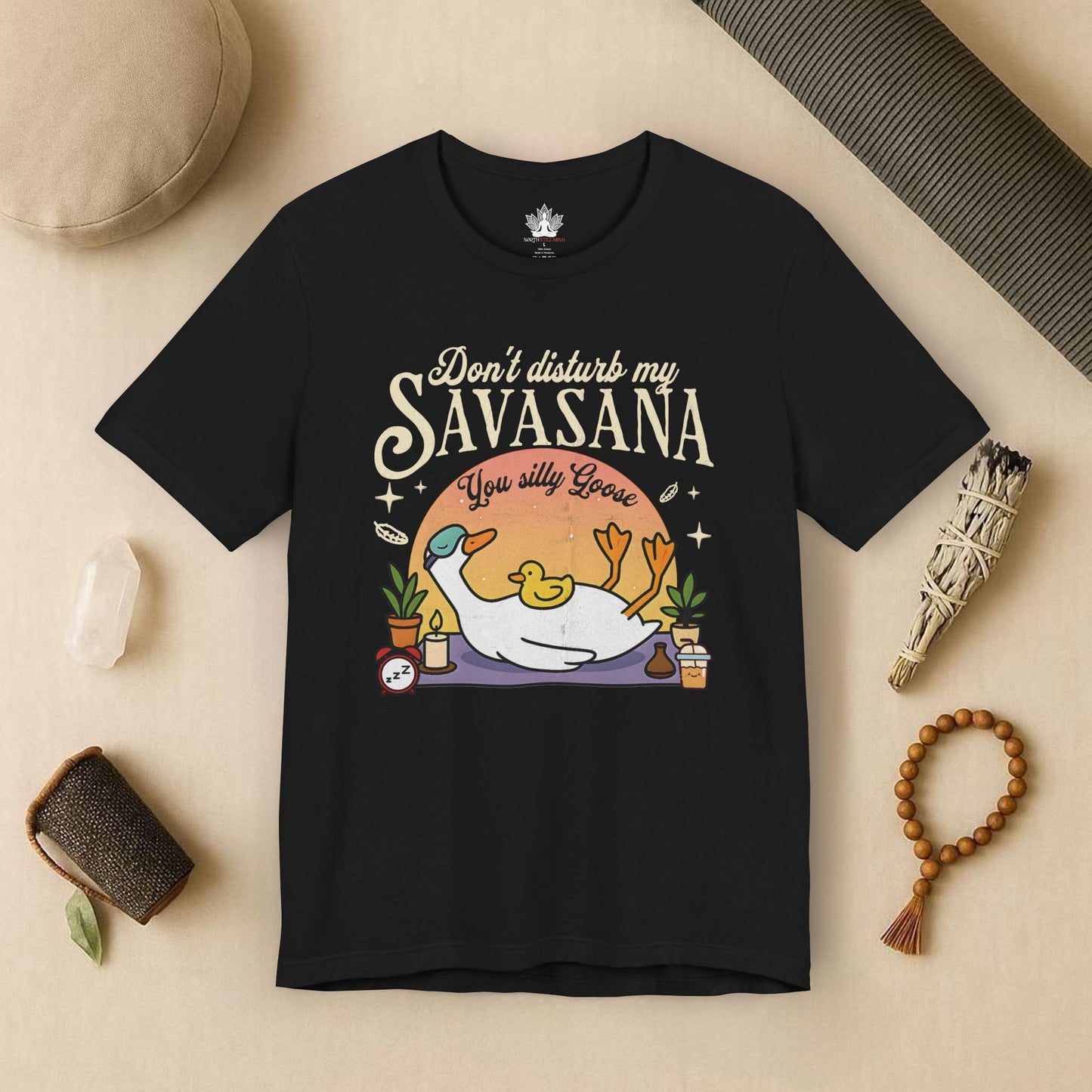 Silly Goose Savasana – Funny Yoga Tee