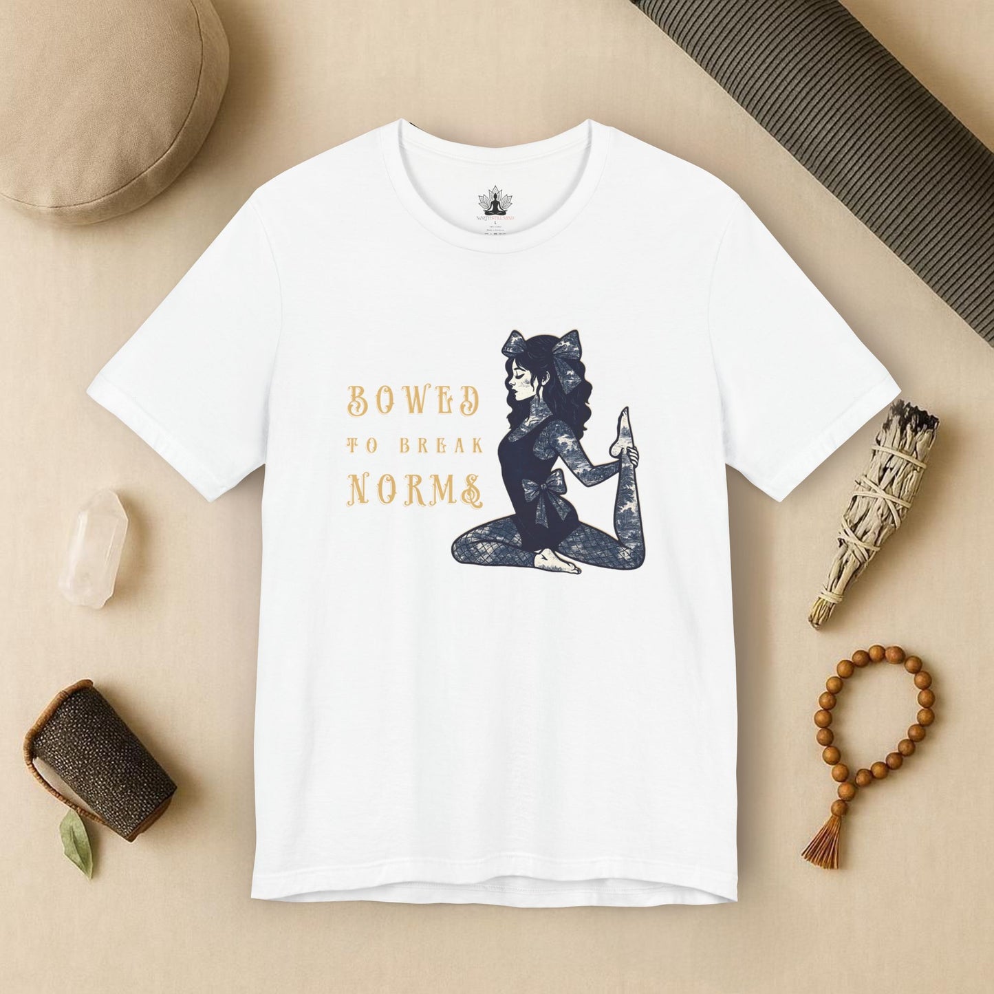 Bowed to Break Norms – Dark Coquette Tee