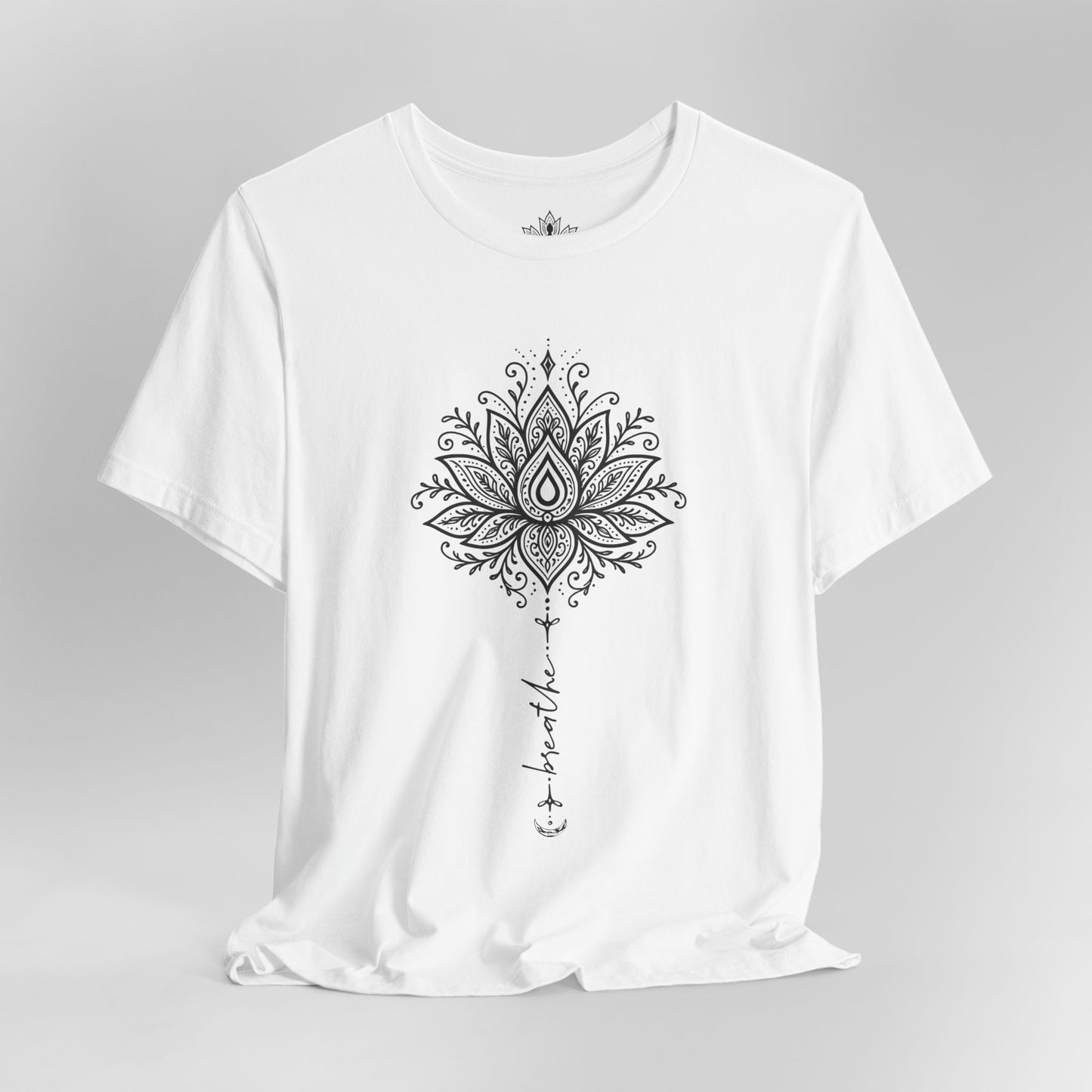 Breathe Lotus Mandala - Mindful Yoga Tee