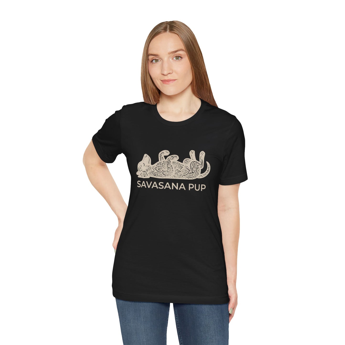 Chill Mandala Dog - Savasana Pup Tee