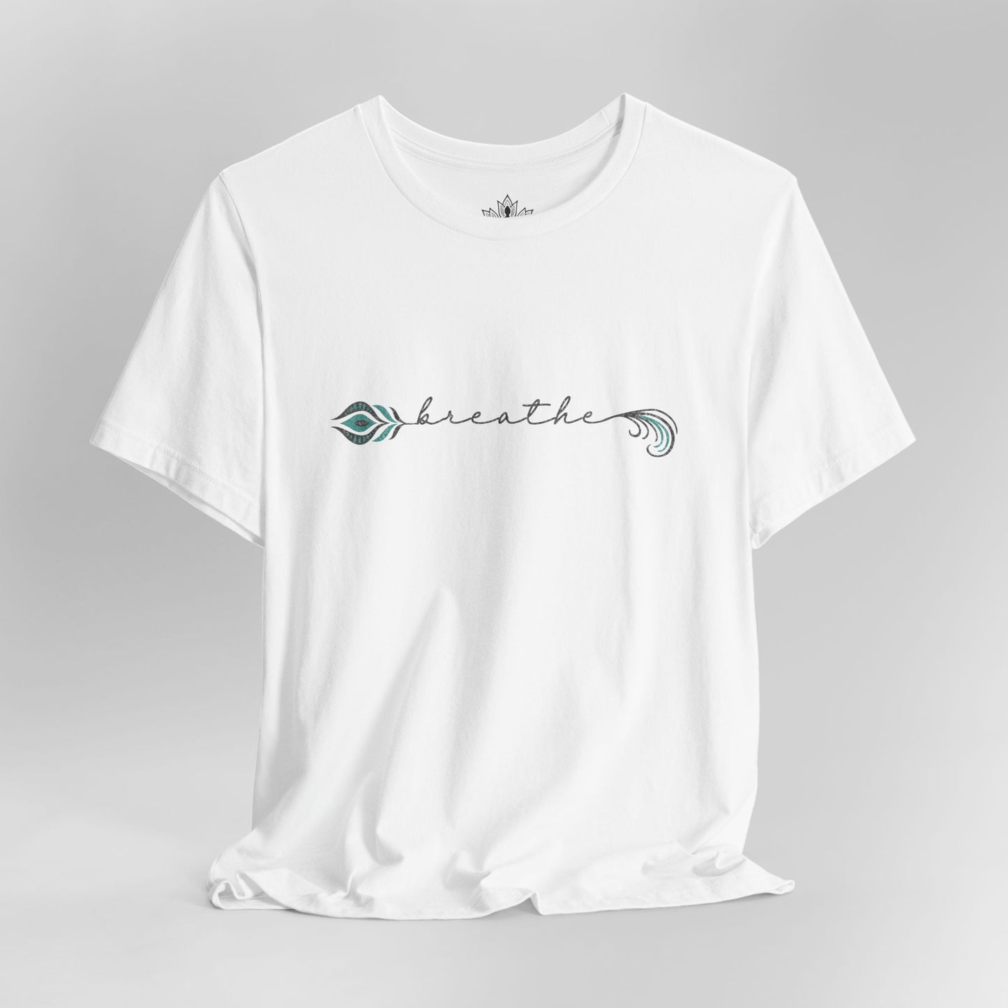 Breathe Feather Flow - Mindful Calm Tee