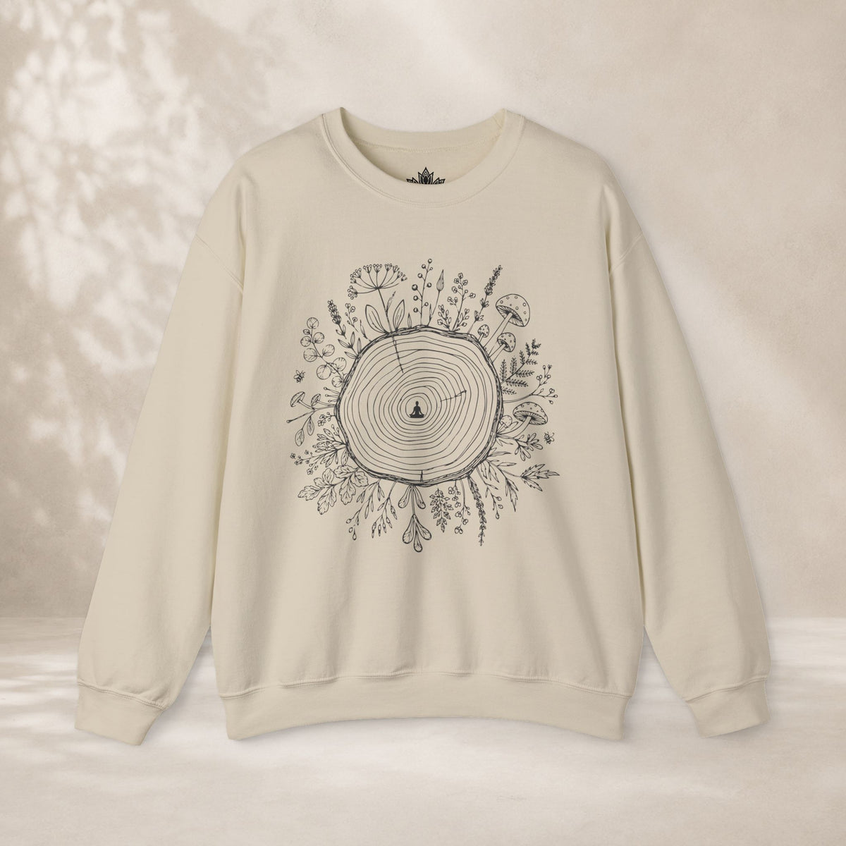 The Quiet Center Botanical Sweatshirt