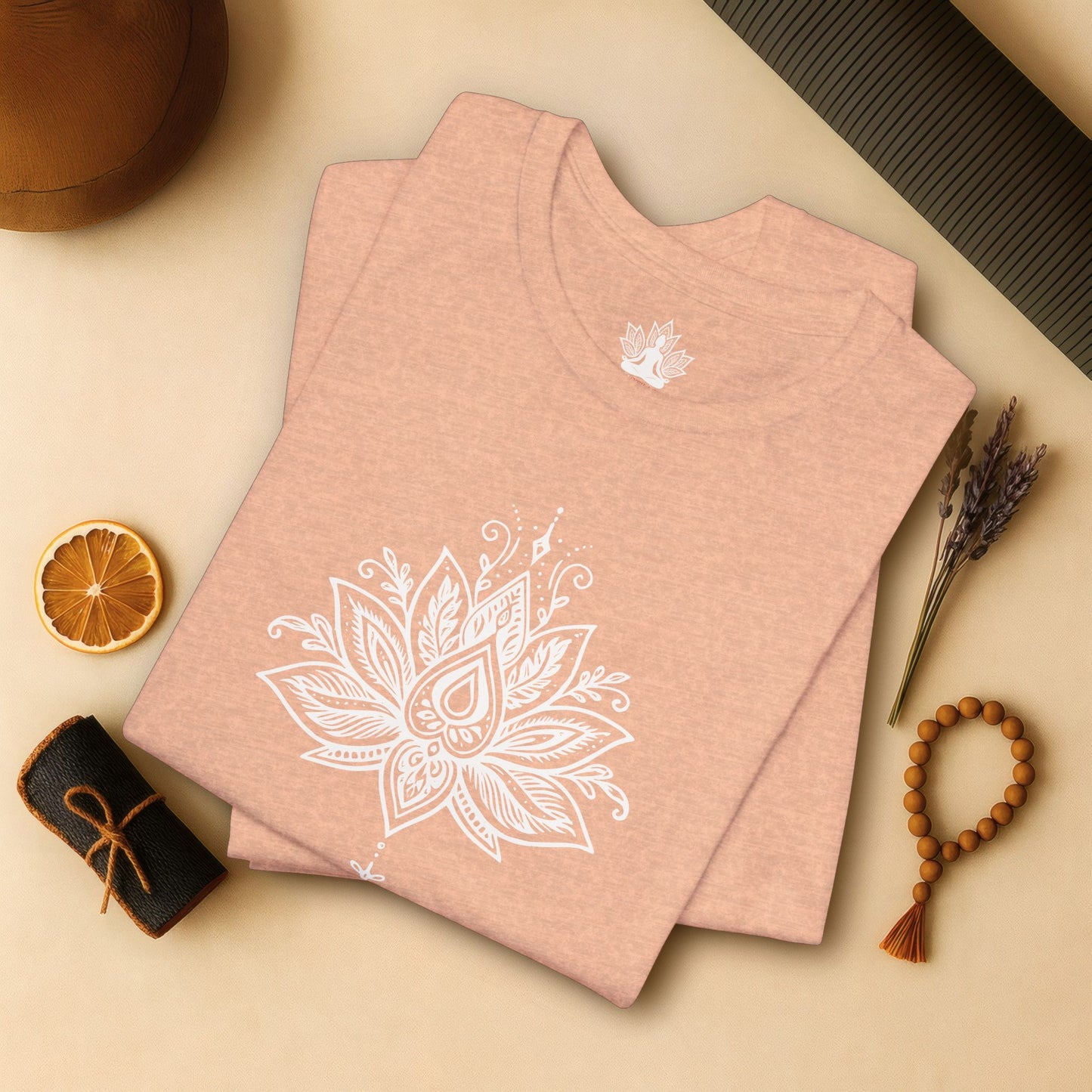 Balance Within – Lotus Yoga Tee