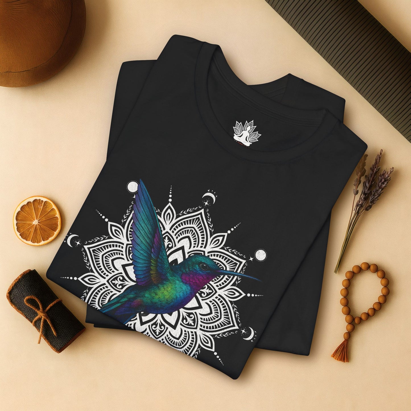 Hummingbird – Mandala Spiritual Flight Tee
