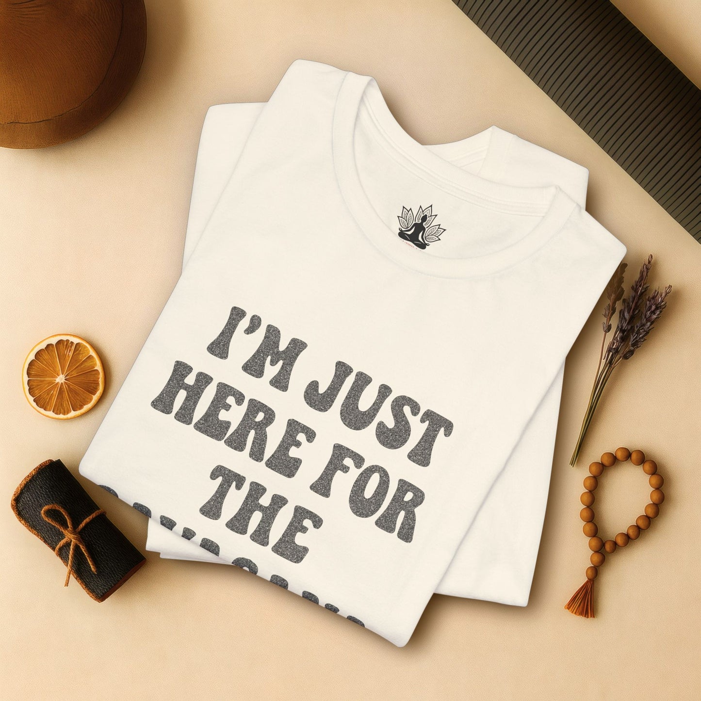Savasana Only – Funny Yoga Tee