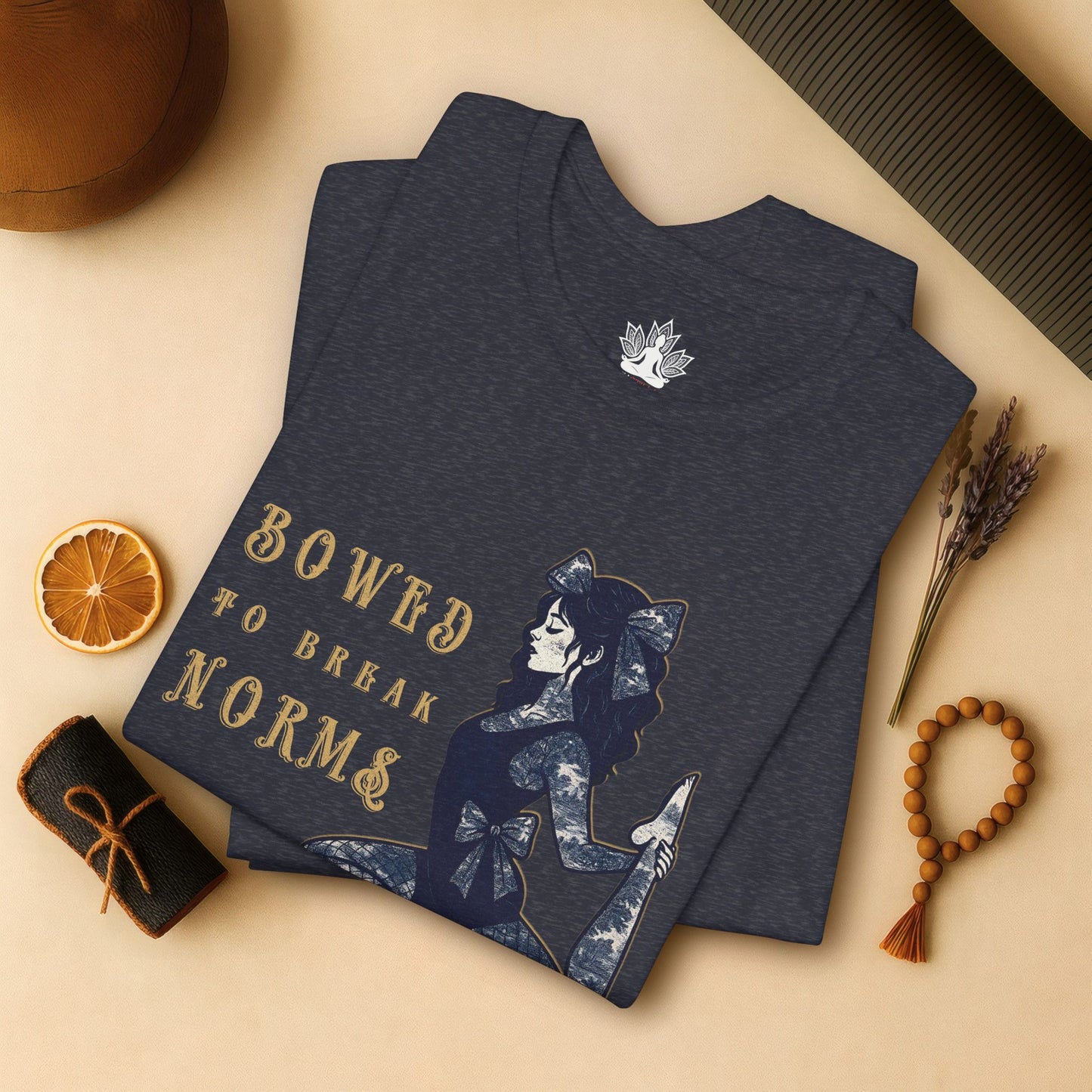 Bowed to Break Norms – Dark Coquette Tee
