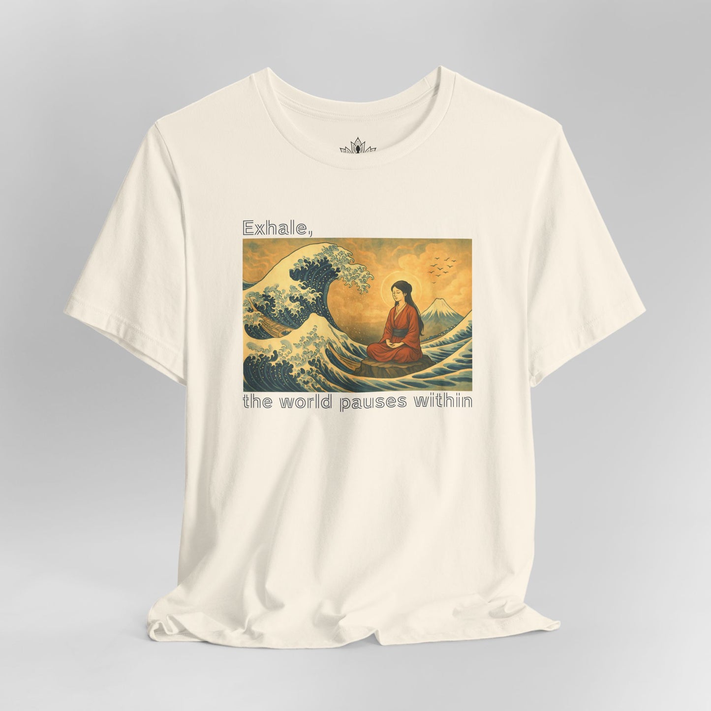 Exhale – Mindful Japanese Wave Tee