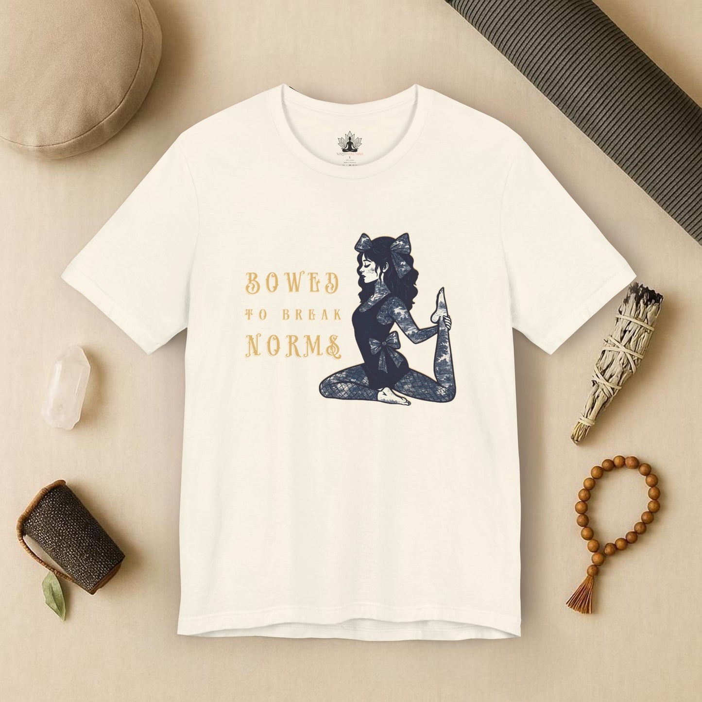 Bowed to Break Norms – Dark Coquette Tee