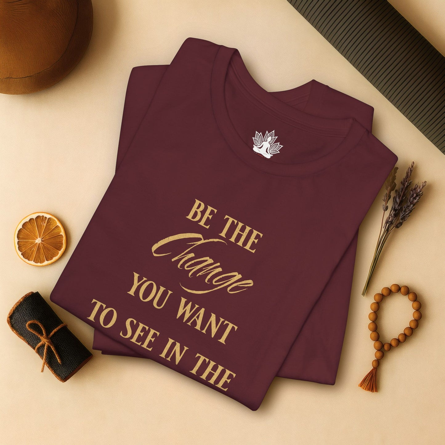 Be the Change – Mindful Living Tee