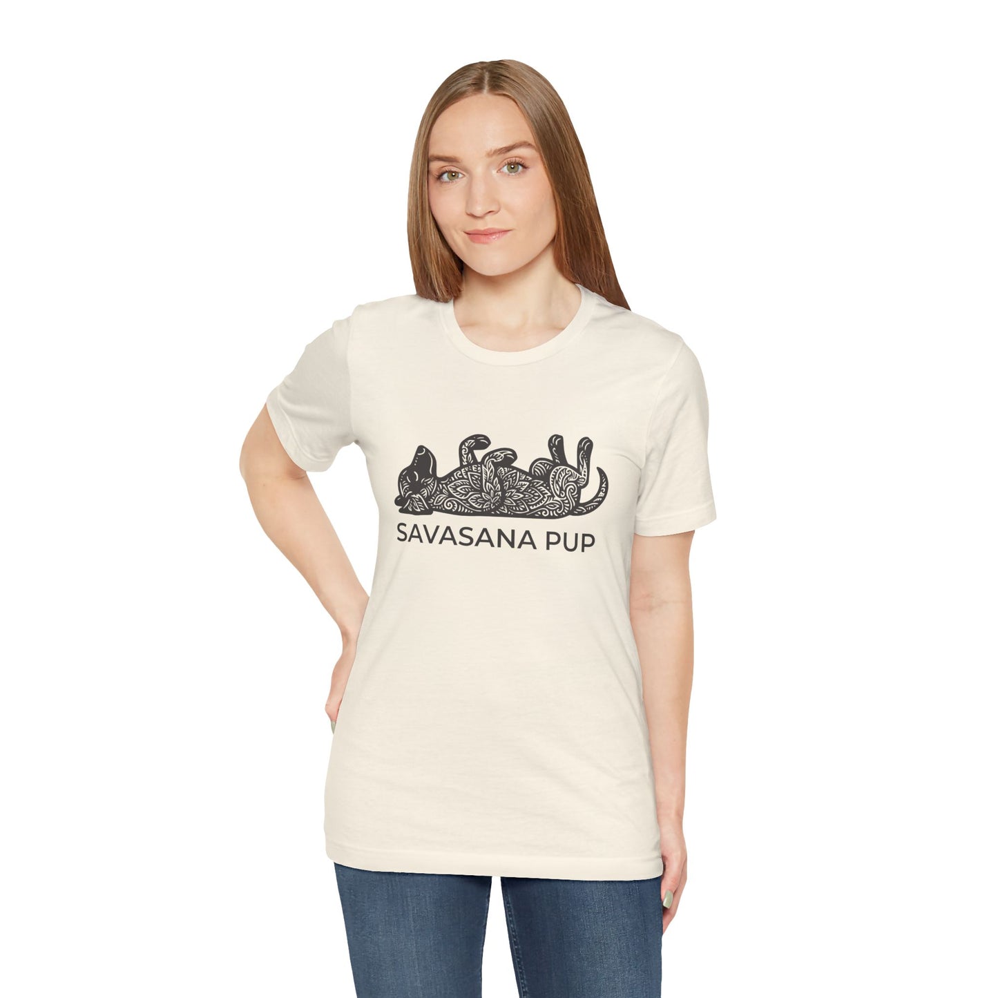 Chill Mandala Dog - Savasana Pup Tee