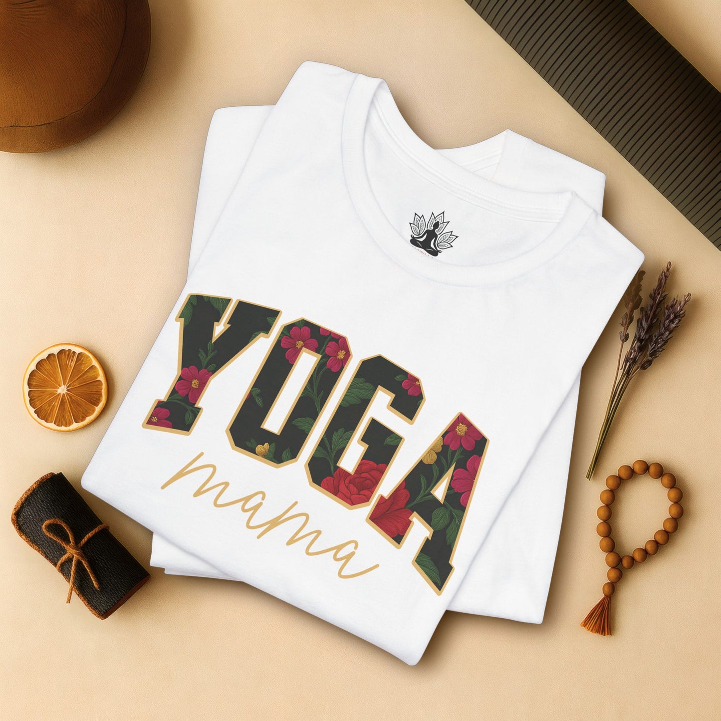 Floral Yoga Mama – Mindful Vintage Tee