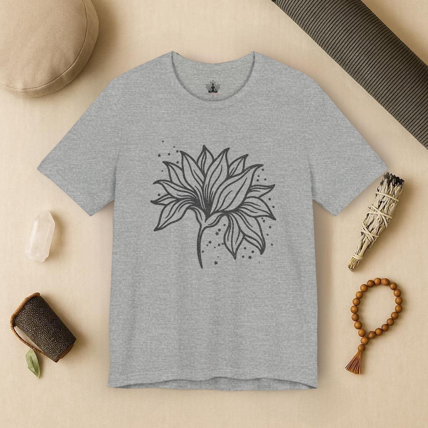 Mystic Lotus Bloom – Calm Energy Tee
