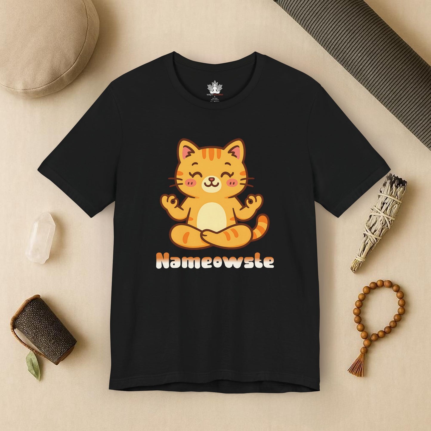 Kawaii Cat Yoga – Nameowste Tee