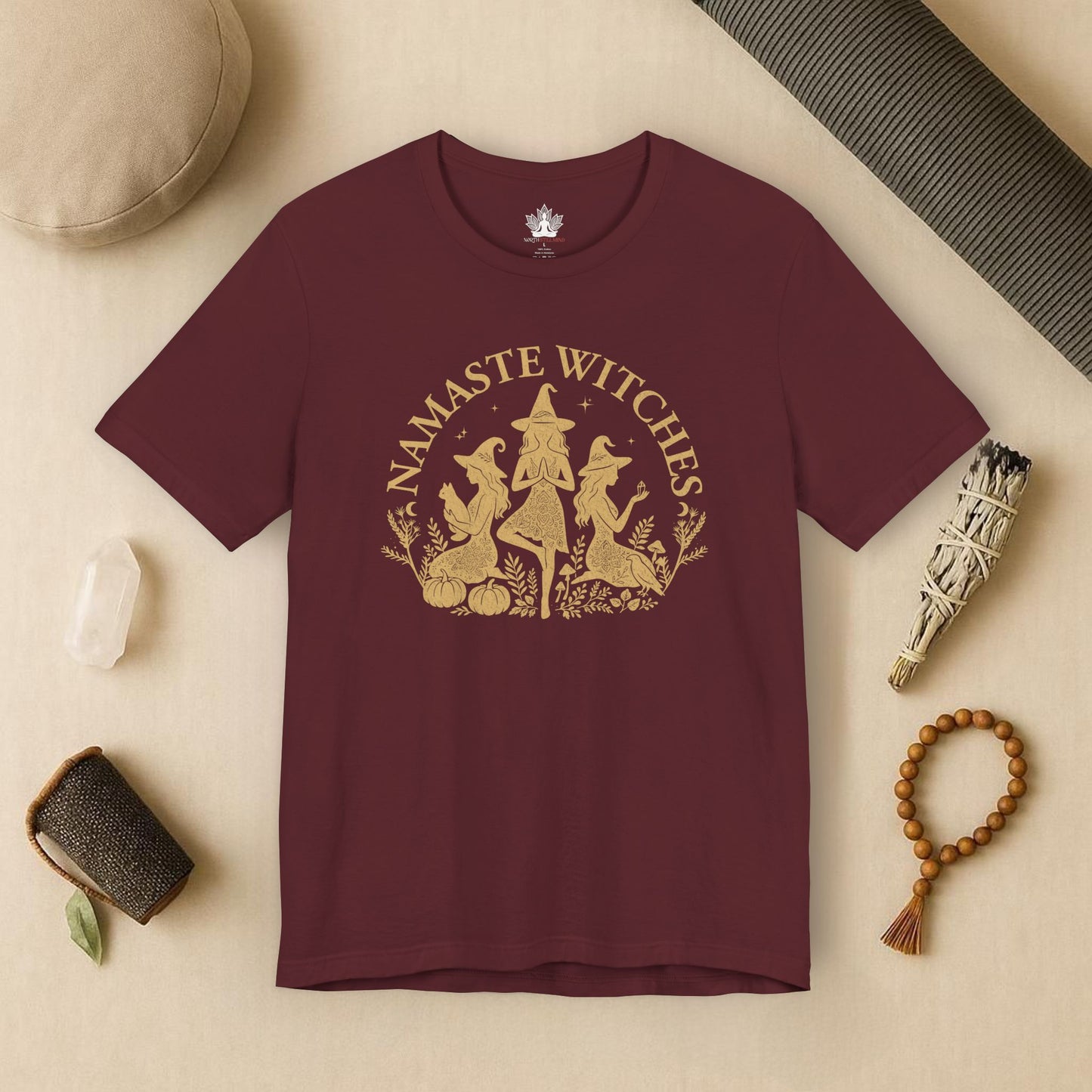 Namaste Witches - Halloween Yoga Tee
