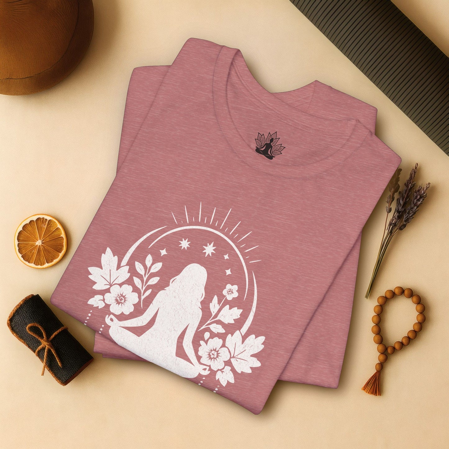 Mystic Meditation – Floral Dreamcatcher Tee