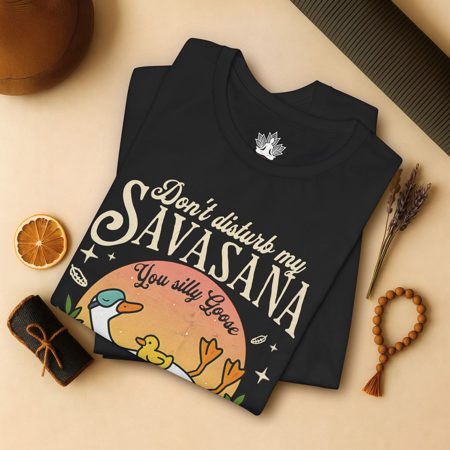 Silly Goose Savasana – Funny Yoga Tee