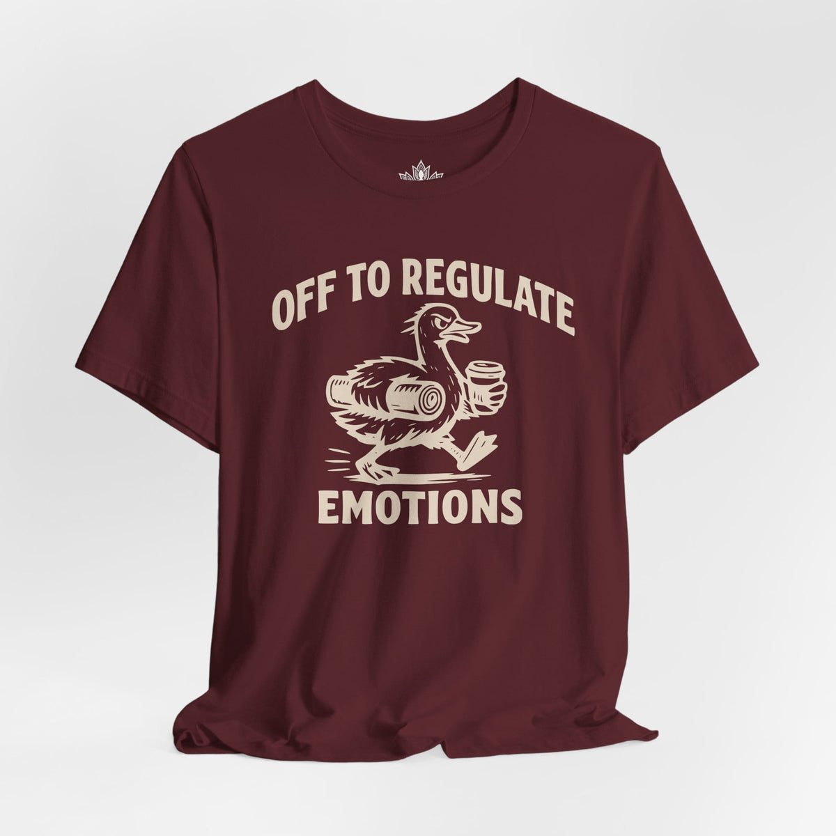 Printify T-Shirt Off To Regulate Emotions Men Tee Off To Regulate Emotions Men Tee