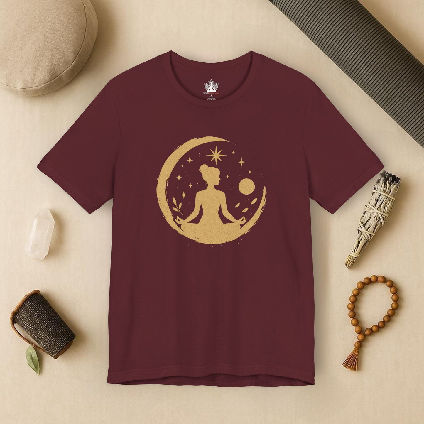 A Lunar Peace – Yoga Moon Tee