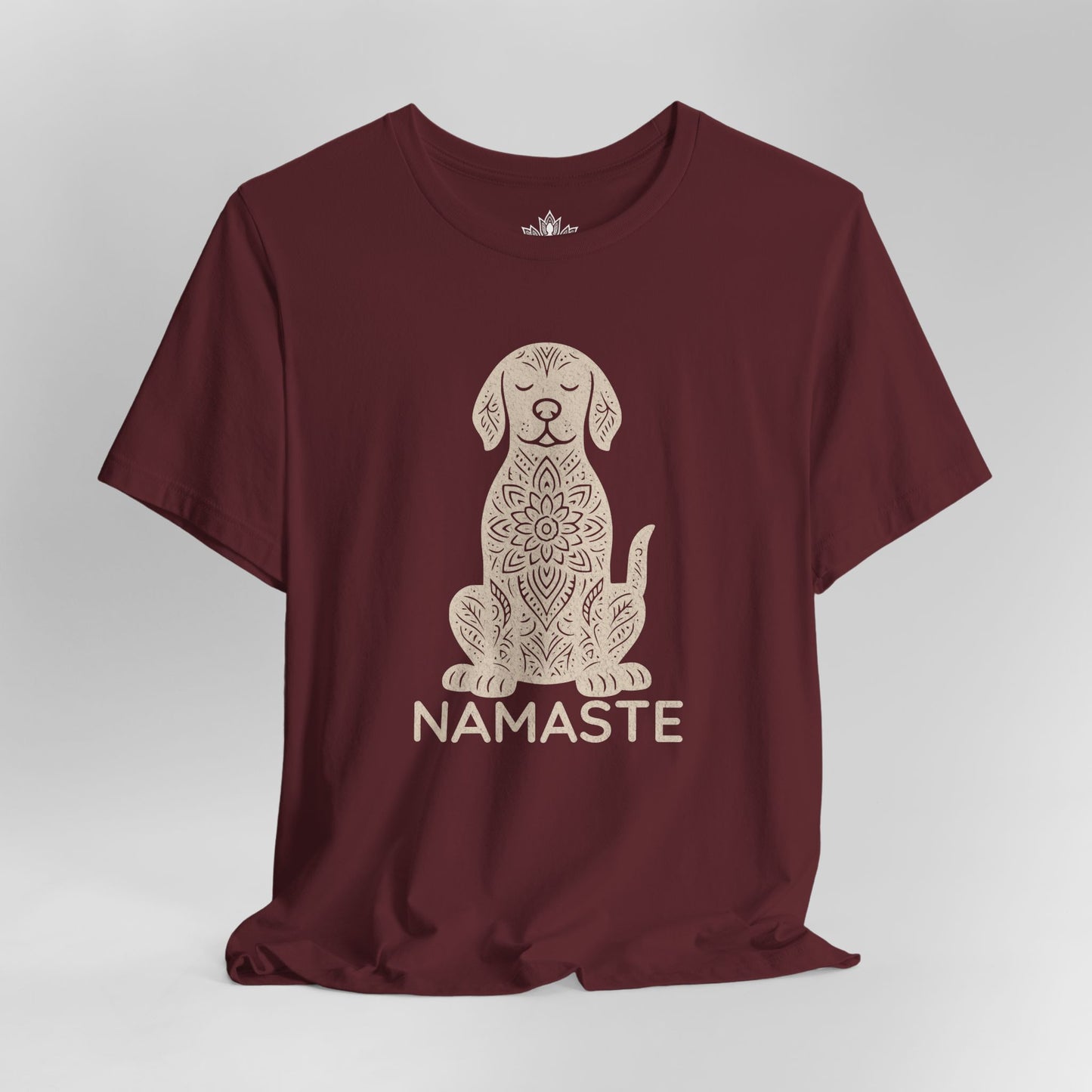 Calm Dog - Mandala Namaste Tee
