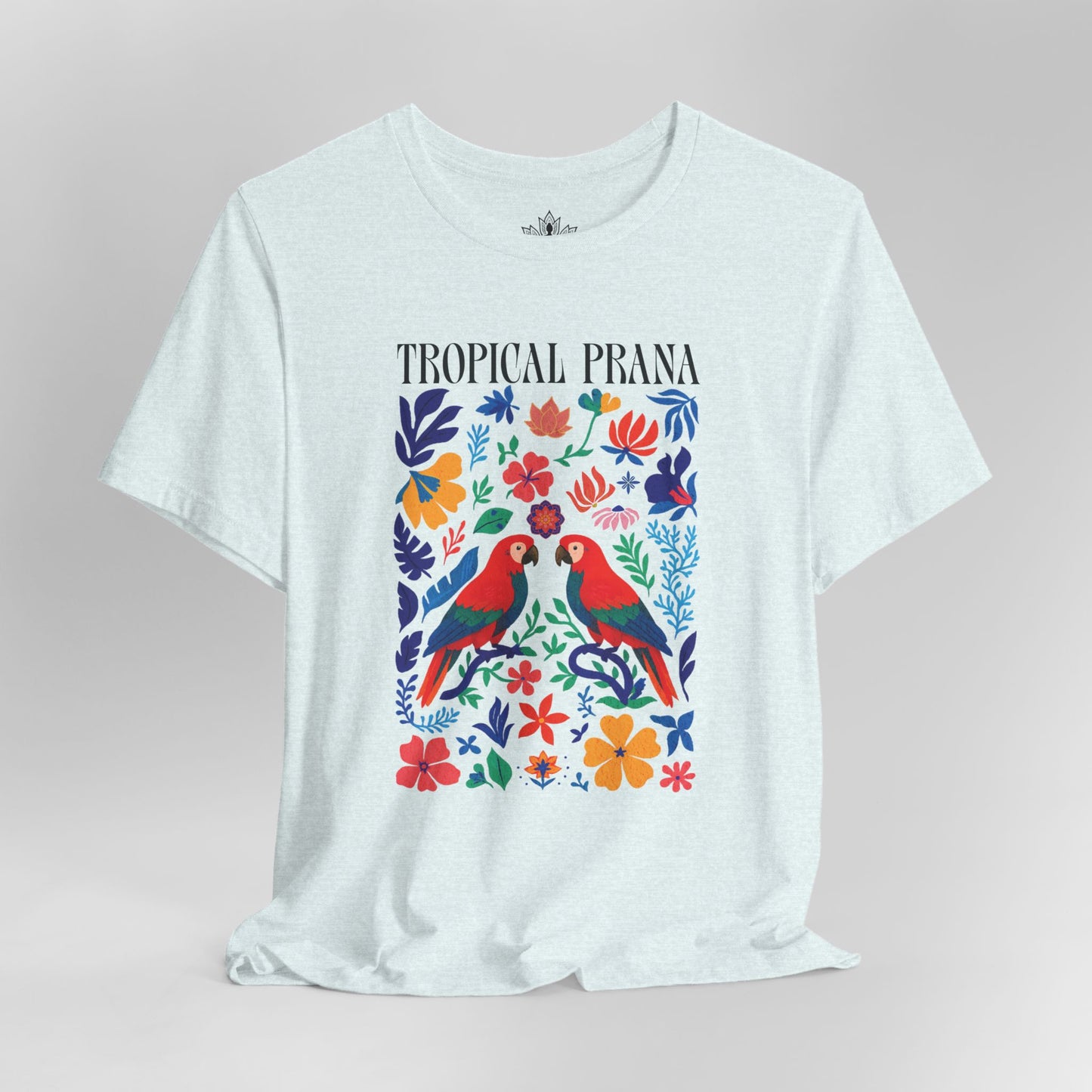 Tropical Prana – Colorful Yoga Tee