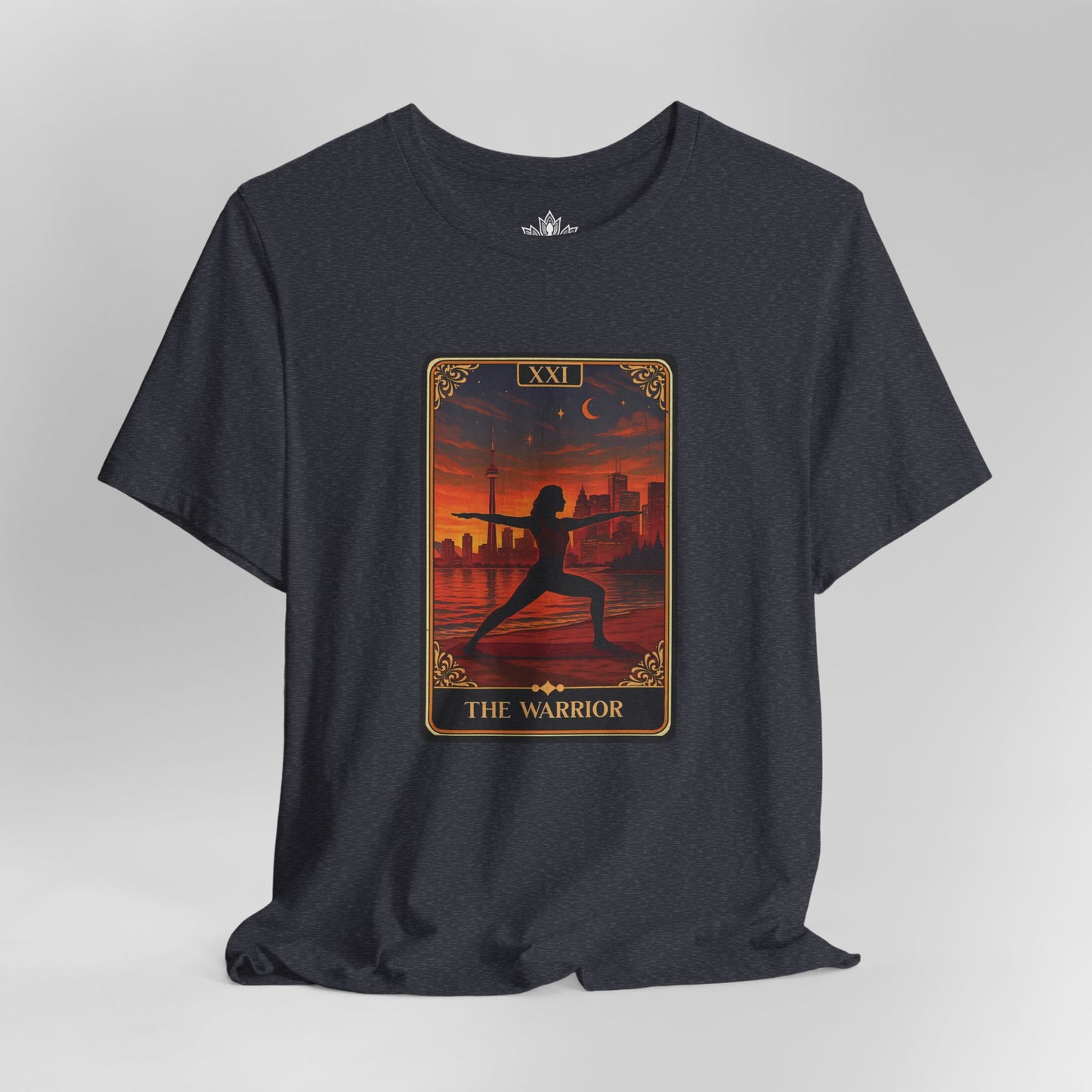 Toronto Warrior Pose – Tarot Card Yoga Tee
