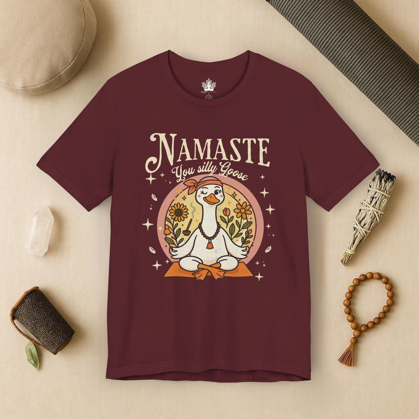 Namaste Silly Goose – Funny Yoga Tee