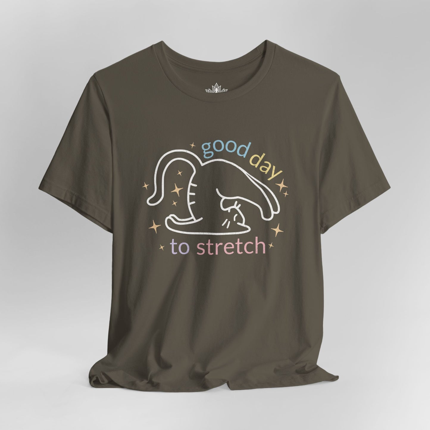 Cat Yoga “Good Day to Stretch” Tee