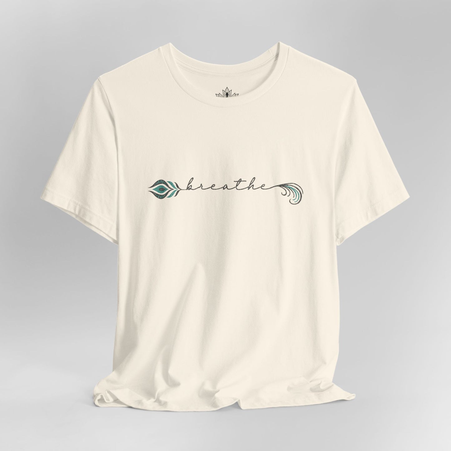 Breathe Feather Flow - Mindful Calm Tee