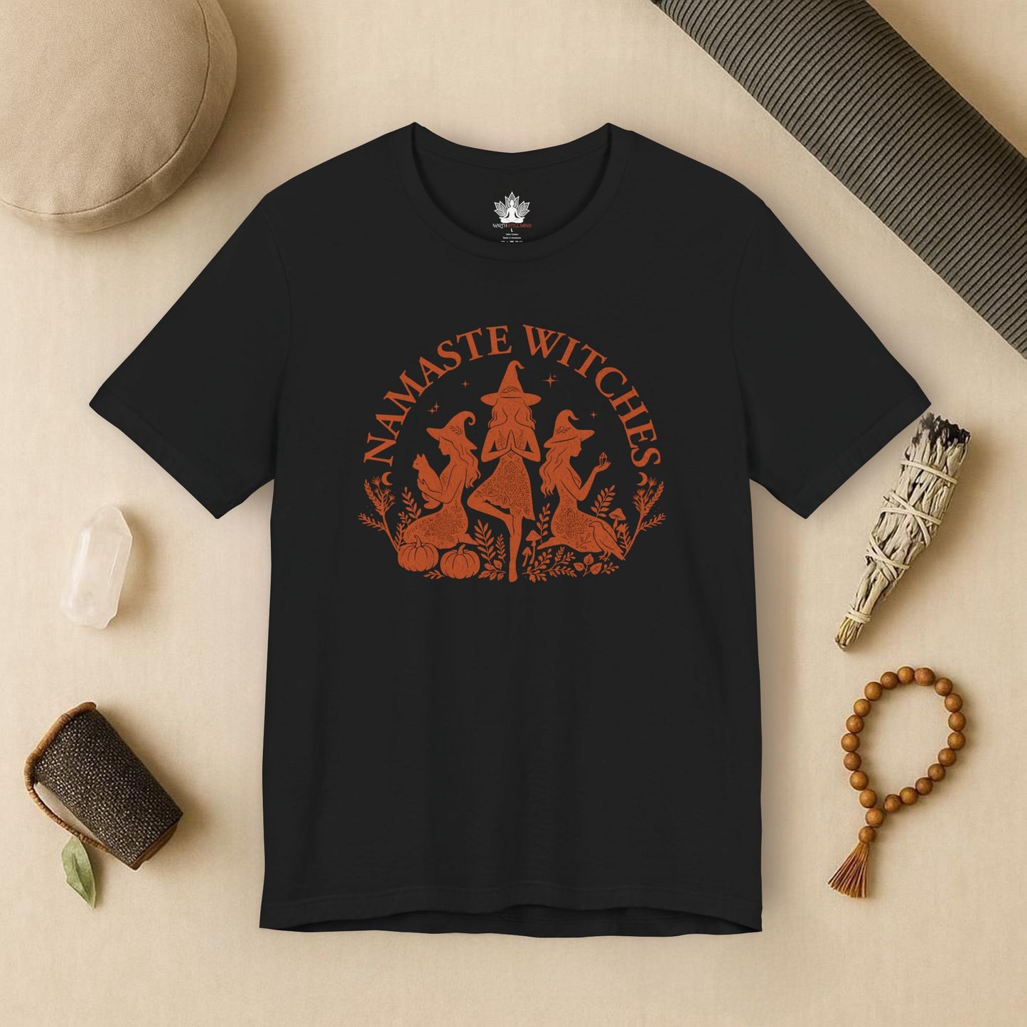 Namaste Witches - Halloween Yoga Tee