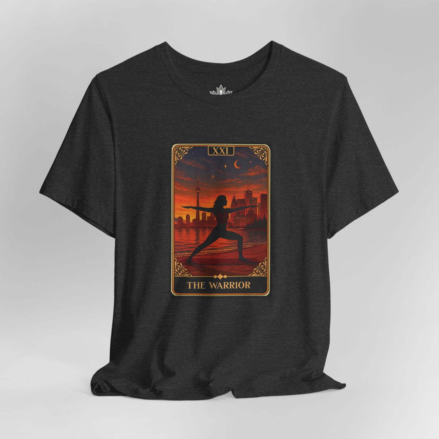 Toronto Warrior Pose – Tarot Card Yoga Tee