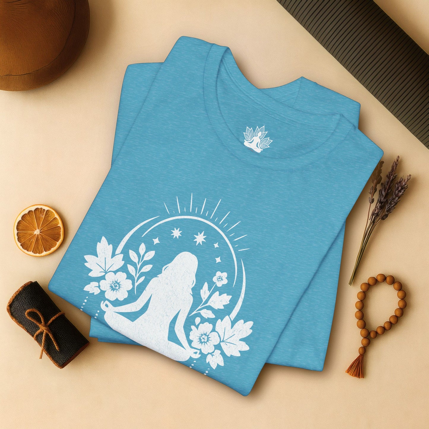 Mystic Meditation – Floral Dreamcatcher Tee
