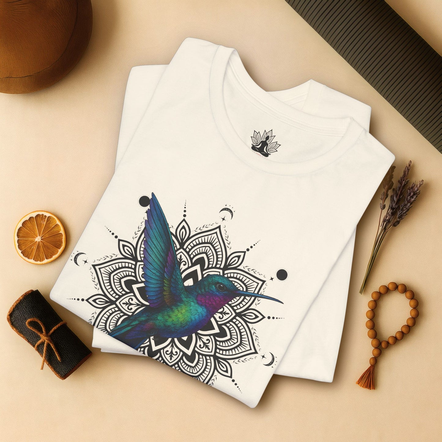 Hummingbird – Mandala Spiritual Flight Tee