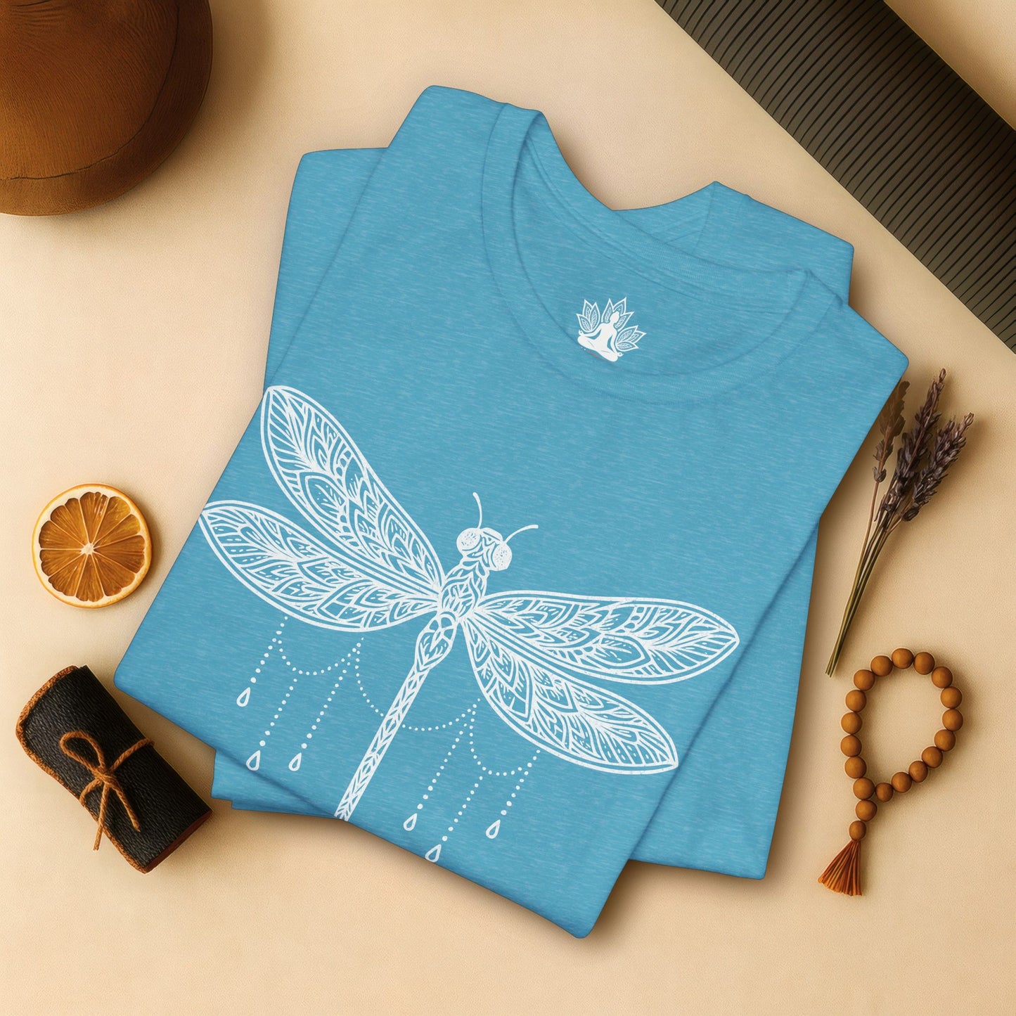 Mandala Dragonfly - Serenity Tee