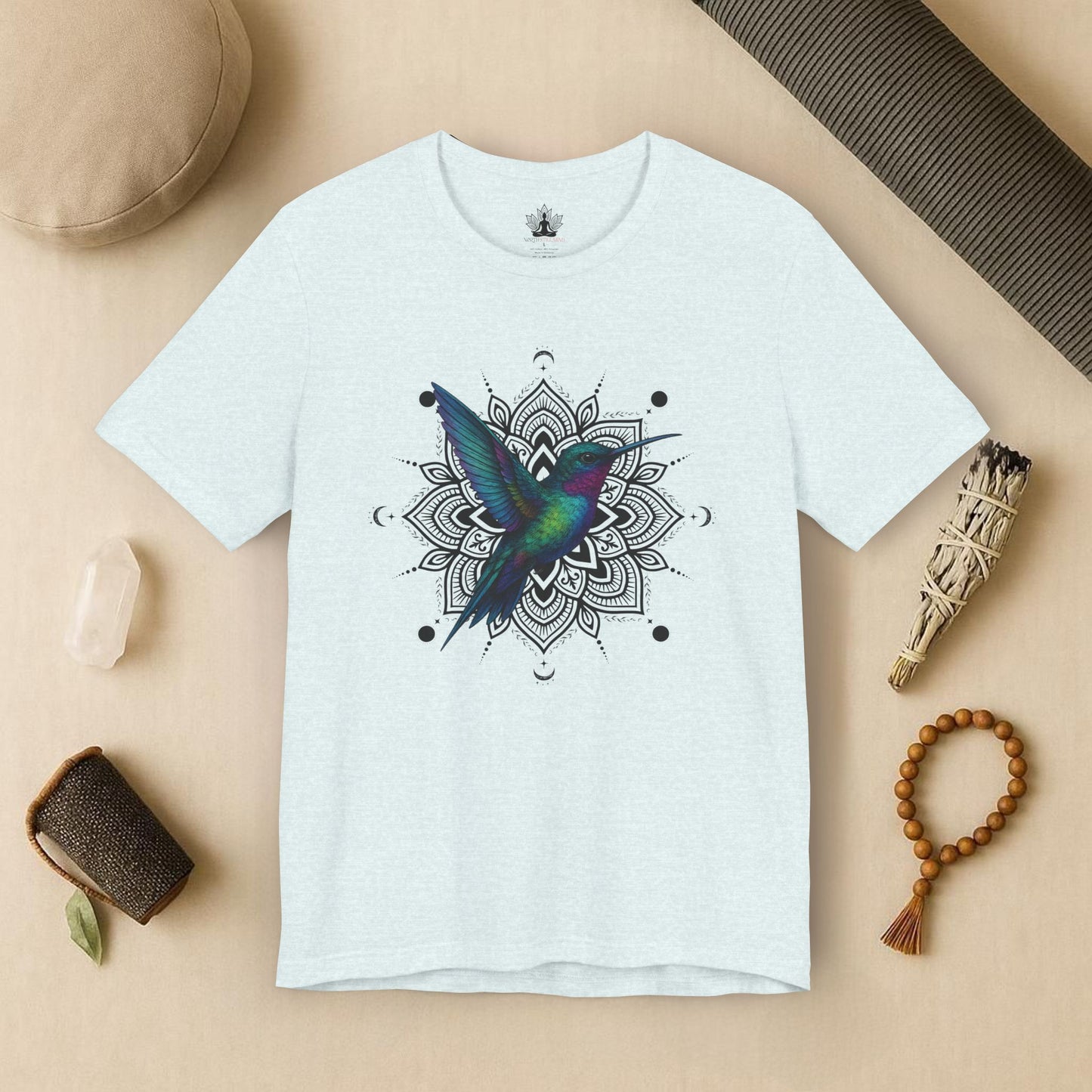 Hummingbird – Mandala Spiritual Flight Tee