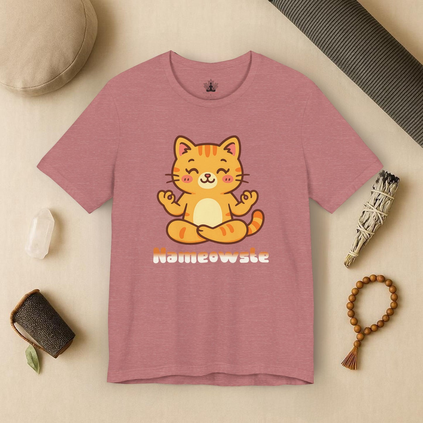 Kawaii Cat Yoga – Nameowste Tee