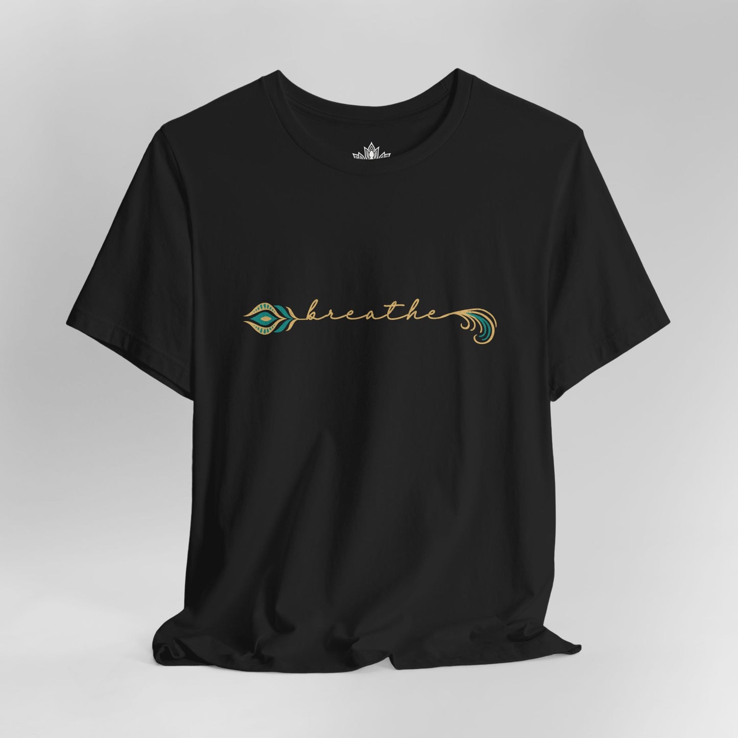 Breathe Feather Flow - Mindful Calm Tee