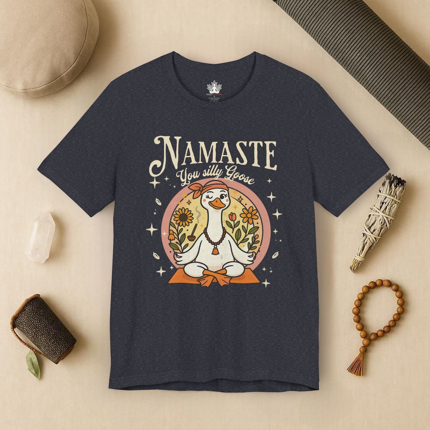 Namaste Silly Goose – Funny Yoga Tee